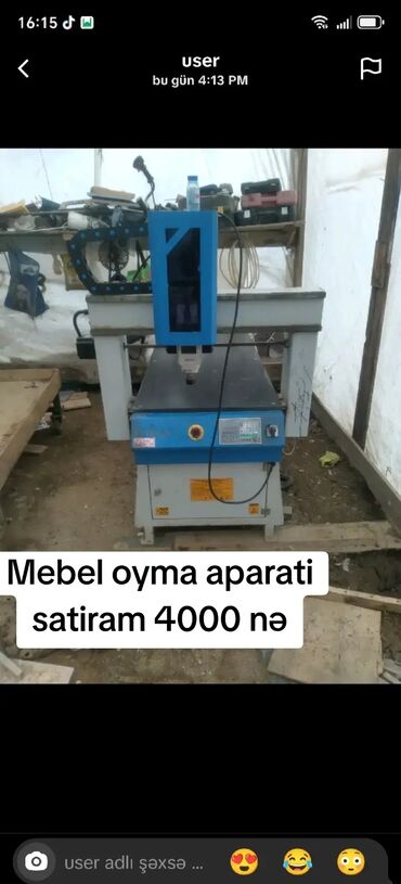 Alətlər: Digər istehsal avadanlığı
