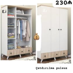 Masa və oturacaq dəstləri: Yeni, Qarderob, paltar dolabı