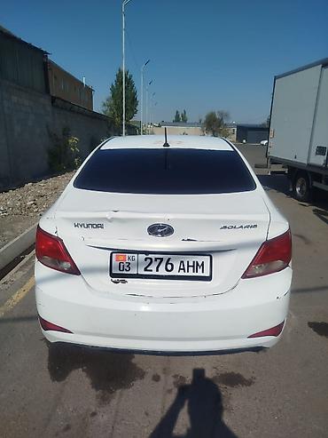 tayota mark 2: Hyundai Solaris: 2015 г., 1.6 л, Автомат, Газ, Седан — 4