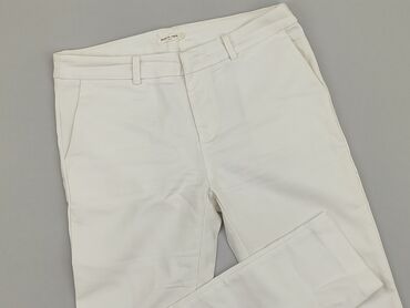 bluzki do białego garnituru: Material trousers, S (EU 36), condition - Good