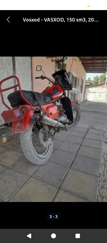 жесткий диск баку: Vosxod 150 см3, 2002 год, 2586 км
