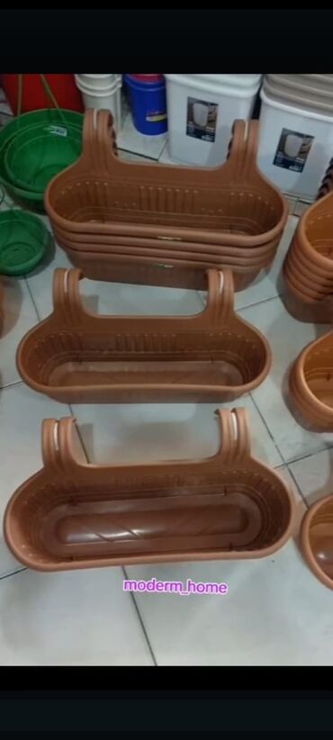 Bitkilər üçün dibçəklər: Dibcek Dibcek qabi dibcek qabi kvadrat duzbucaqli qara Antrasit gul — 27