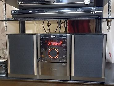 maqnitafon kasset: LG mini musiqi mərkəzi – 2 kolonka + əsas blok Tam orijinal — 1