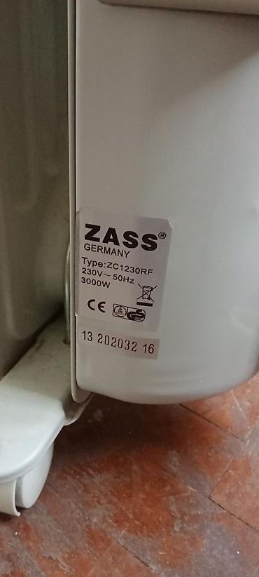 zass radiator: ZASS ZC1230RF yağlı radiator (elektrik qızdırıcısı) - Güc: 3000 W - — 2