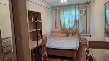 сдаю квартиру в центре бишкек: 3 комнаты, Собственник, С мебелью частично