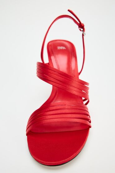 Basanoşka və səndəllər: Zara, Ölçü: 37, rəng - Qırmızı, Yeni -da lalafo.az — 10 Basanoşka və səndəllər: Zara, Ölçü: 37, rəng - Qırmızı, Yeni — 10