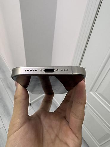 Apple iPhone: IPhone 15 Pro, Б/у, 512 ГБ, Natural Titanium, Коробка, 85 % — 4