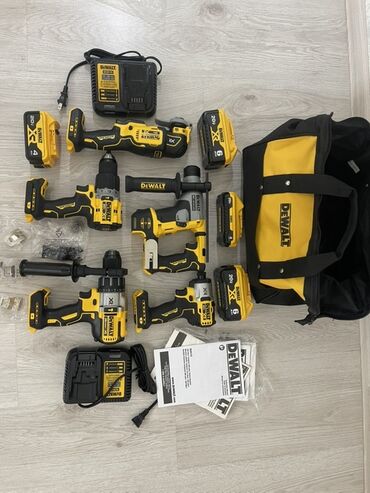 дрель аккумуляторная: Набор аккумуляторного инструмента DEWALT 20V MAX XR Состав комплекта