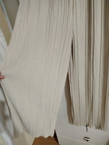 Kompleti: Dvodijelni komplet od plisirane tkanine – bež od L xl xxl - Gornji — 5