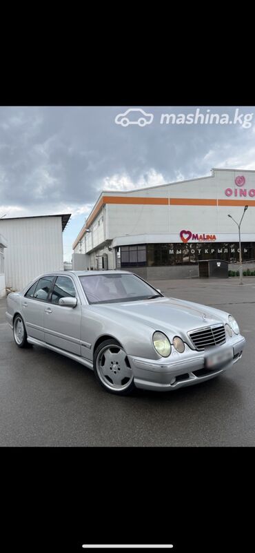 пароги 210: Mercedes-Benz E 55: 2002 г., 5.5 л, Автомат, Бензин, Седан