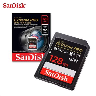 карты памяти: ПРОДАЮ КАРТУ ПАМЯТИ SANDISK 128 GB Идеально подойдет для любой