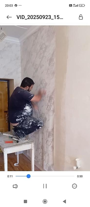 Malyar işləri: Aboy malyar ustası şpoklyovka paduqa emulsiya lminat işləri görürük 2 -da lalafo.az — 2 Malyar işləri: Aboy malyar ustası şpoklyovka paduqa emulsiya lminat işləri görürük 2 — 2