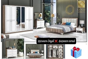 dest mebel: Yataq otağı mebel dəsti – “Gold Mobilya” Dəst tərkibi: - 6 qapılı iri — 1