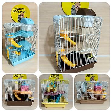 Зоотовары: Продаются клетки для хомячков, кроликов, морских свинок, ежей, крыс — 3