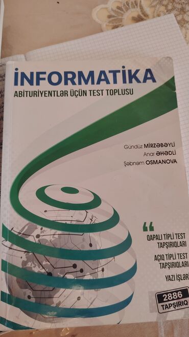 2 ci sinif informatika testləri: Informatika test toplusu 2886 tapşiriq