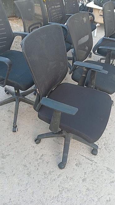 Ofis mebeli: Ofis kresloları – mesh arxa dayaqlı, yumşaq süngər oturacaqlı — 2