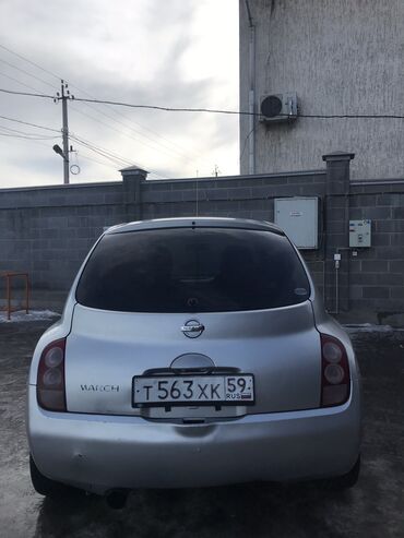 ключ машина: Nissan March: 2002 г., 1.3 л, Автомат, Бензин, Хэтчбэк