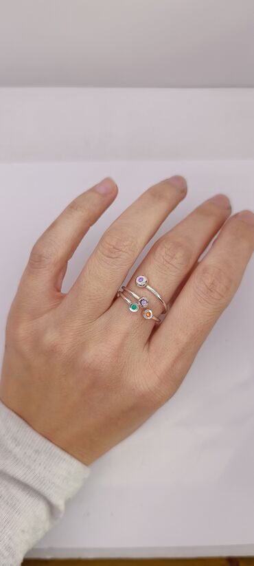Prstenje: Ženski prsten, Handmade, Materijal: Srebro — 10