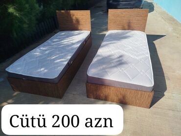 Divan və kreslo dəstləri: İkinəfərlik çarpayı