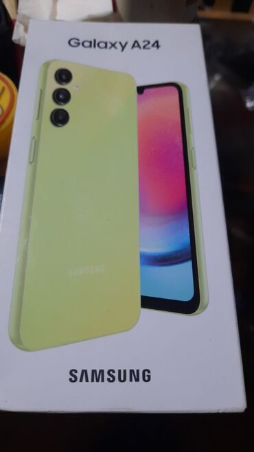 farke zelene: Samsung Galaxy A24 4G, 128 GB, color - Green, Dual SIM cards