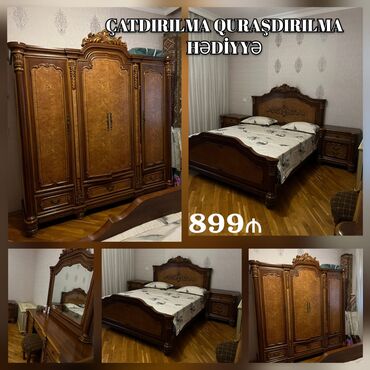 Кухонные принадлежности: *899₼ YATAQ mebeli :-TƏCİLİ SATILIR*‼️ Əla vəziyyətdə ÇATDIRILMA