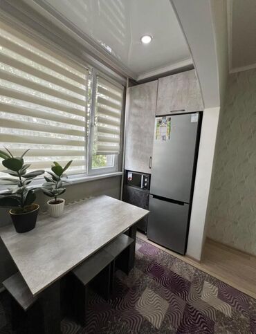 реклама недвижимости бишкек: 1 комната, 45 м², 106 серия, 1 этаж, Косметический ремонт