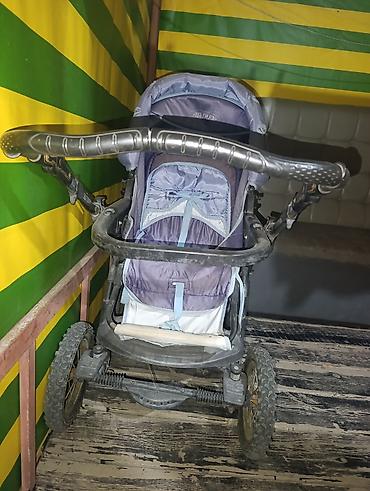 коляска carello: Коляска, цвет - Голубой, Б/у, Самовывоз — 2