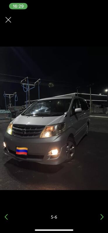 продаю альфард: Toyota Alphard: 2007 г., 3 л, Автомат, Газ, Вэн/Минивэн