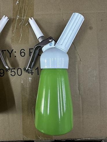 Кондитерский инвентарь: Сифон для взбитых сливок/пен и соусов - Материал корпуса: нержавеющая — 14