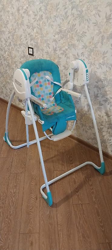 Uşaq dünyası: Mamalove şirkətinin musiqili, yellənən oturacağı və yemək masası bir — 1