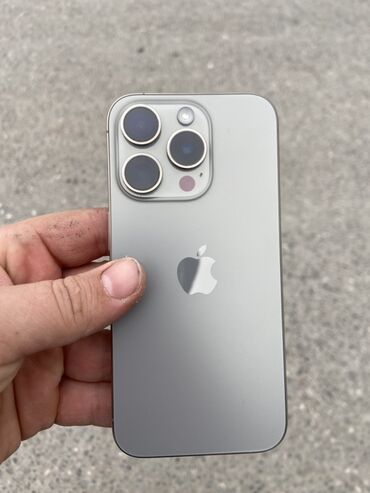 gsm сигнализация бишкек: IPhone 15 Pro, Б/у, 512 ГБ, Natural Titanium, Защитное стекло, 87 %