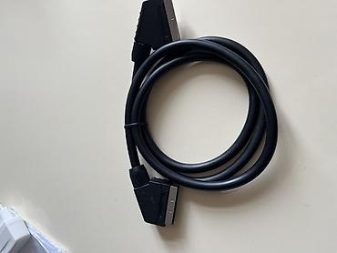 s video kabel: SCART–SCART kabeli (21-pin, kişi–kişi) - Bağlantı növü: Hər iki — 2