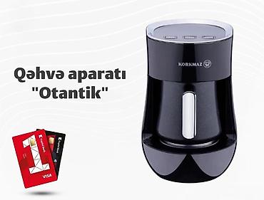 Qəhvə aparatı "Otantik"Korkmaz Authentic Black, ənənəvi türk qəhvəsini