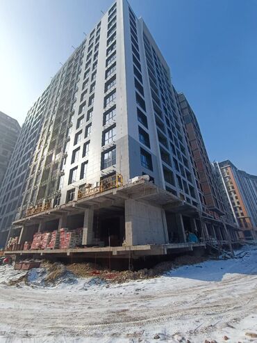 жилье в новостройках: 1 комната, 46 м², Элитка, 8 этаж, ПСО (под самоотделку)