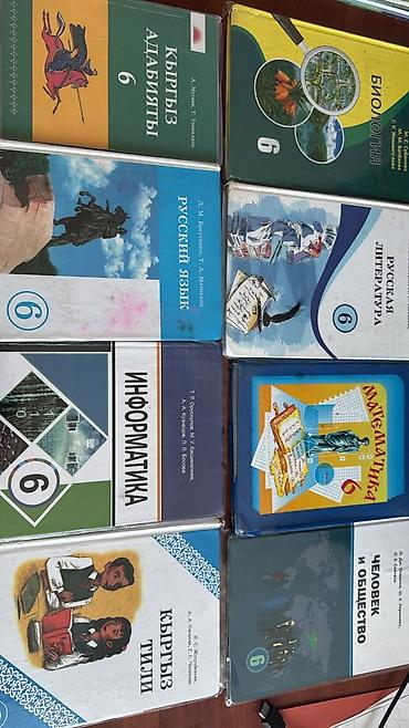Информатика: Комплект школьных учебников для 6 класса (КР/РФ программы). В набор — 1