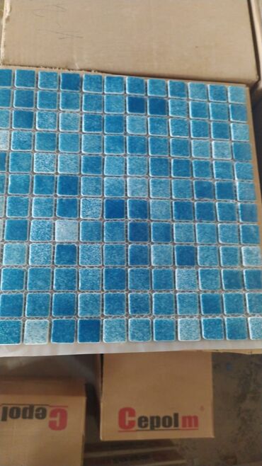 Hovuzlar: Hovuz ucun mozaika. Yerli istehsal mozaikalar Turkiye istehsali — 9