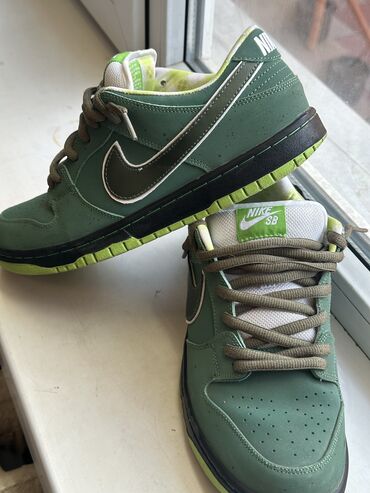 Кроссовки и спортивная обувь: Кроссовки, 41, 42, Nike, Б/у, цвет - Зеленый, Самовывоз