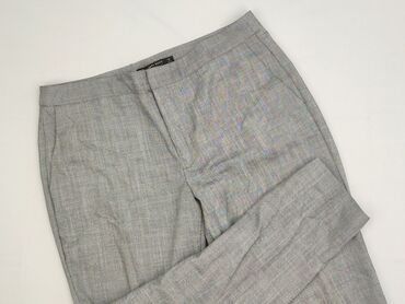 stradivarious cargo: Zara, Material trousers for women, size XL (EU 42)