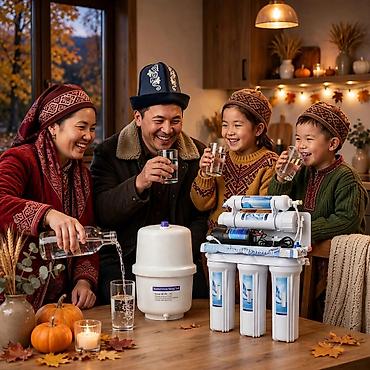 Фильтры для питьевой воды: Система очистки воды «Reverse Osmosis System» с накопительным баком - — 2