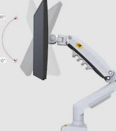 Monitorlar: 17 incdən 30 incə kimi Monitorlar üçün stolüstü hər tərərəfə hərəkət — 4