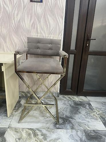 bar stoyka: Mətbəx üçün, İşlənmiş, rəng - Boz Stul — 1
