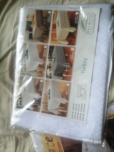 ikinci əl pərdələr: Palmiye Home Textile markalı süfrə örtüyü Xüsusiyyətlər: - Material