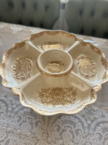 Digər dəstlər və servizlər: Çex Tom kristal süfrə dəsti – geniş seçim Giymetler Meyve vazasi — 8