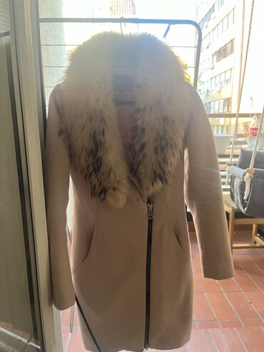 tommy hilfiger zimske jakne: S (EU 36), With lining, Arctic fox, color - Pink
