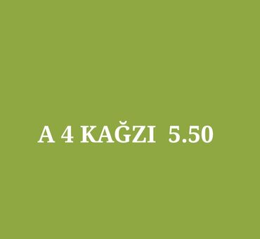 Xəritələr: A4 kağızı - Format: A4 (210 x 297 mm) - Çap və kopyalama üçün