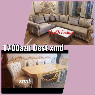Divan və masa dəstləri: Divan masa stol stul oturacaq sifarisle