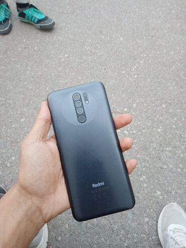 Xiaomi: Xiaomi Redmi 9, 64 GB, rəng - Boz, 
 Zəmanət, Barmaq izi, Simsiz şarj
