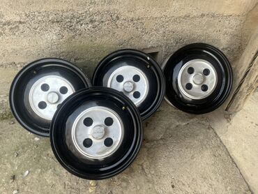 Диски: Железные Диски R 13 Комплект, отверстий - 4, Б/у — 6