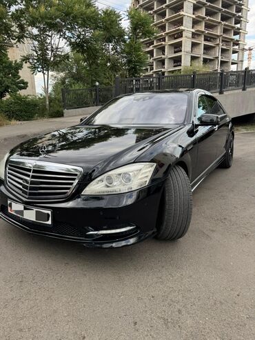 самая дорогая машина в кыргызстане 2023: Mercedes-Benz S-Class: 2010 г., 5.5 л, Автомат, Бензин, Седан
