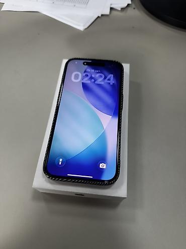 aiphone 13: IPhone 15 Pro, Б/у, 128 ГБ, Черный, Коробка, 88 % — 1